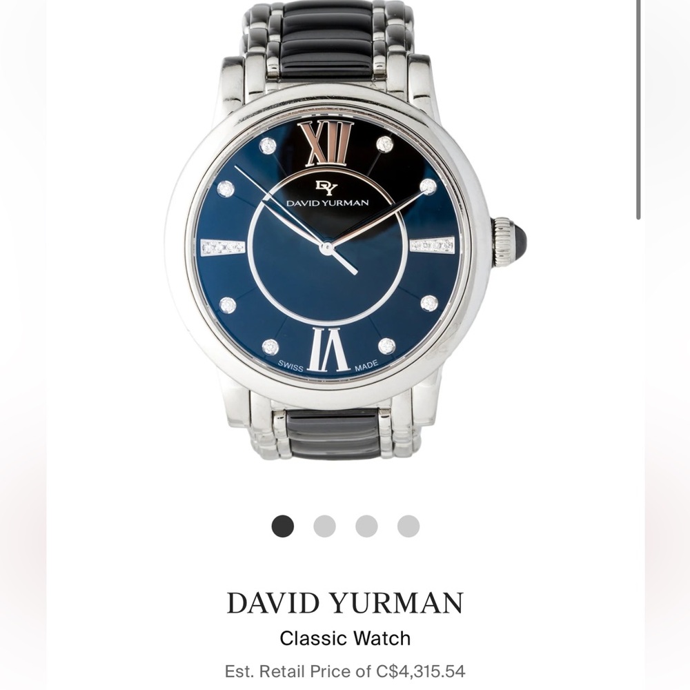Perfect condition David Yurman watch!
